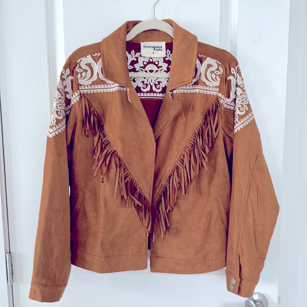 Fringe Suede Jacket
